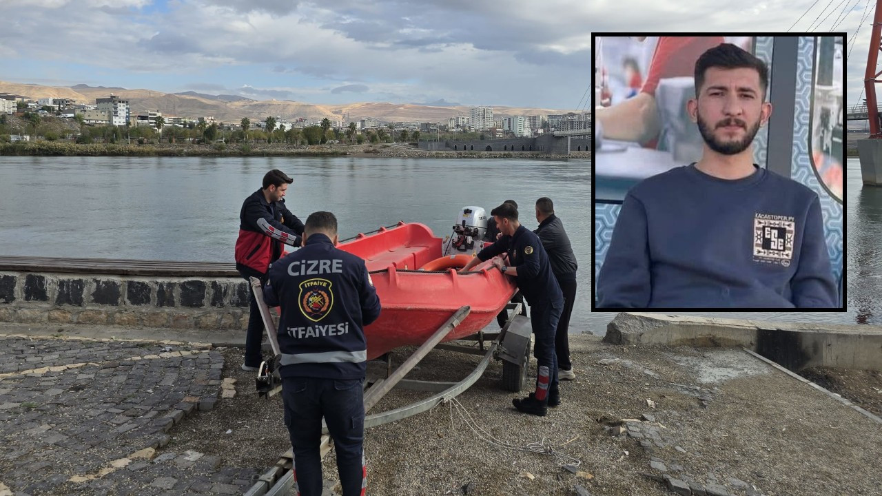 Şırnak’ta kaybolan Hüsamettin Yalgettekin için Dicle Nehri’de arama çalışması başlatıldı